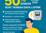 PLN Hadirkan Promo Tambah Daya Listrik Diskon 50 Persen dalam Rangka Hari Kebangkitan Nasional