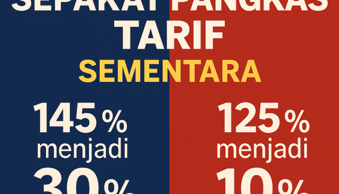 AS dan China Sepakat Pangkas Tarif Perdagangan, Pasar Global Langsung Merespons Positif