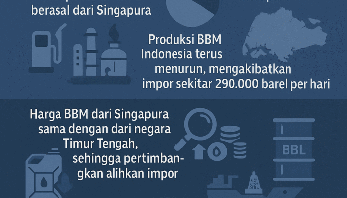 Indonesia Siap Hentikan Impor BBM dari Singapura, Arahkan Pembelian ke Negara Lain Termasuk AS