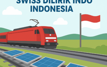 Teknologi Revolusioner: Panel Surya di Rel Kereta Api Swiss, Inovasi Hijau yang Dilirik Dunia Termasuk Indonesia