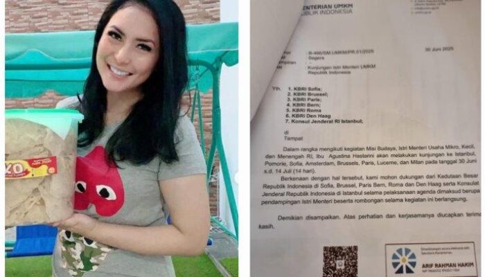 Dulunya Ogah Terjun ke Politik, Kini Tina Astari Jadi Sorotan Usai Viral Surat Istri Menteri Keliling Eropa