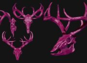 3D printed skulls simplify antler mounting without the mess